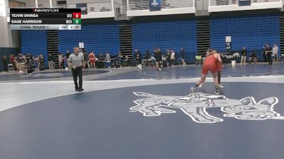 197 lbs Cons. Round 1 - Sage Harrison, Western Colorado vs Tejvir Dhinsa, Simon Fraser (b.c.)