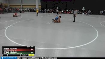120 lbs Champ. Round 2 - Ryder Newton, Thunder Mountain WC vs Pablo Aguilar, Heart And Pride Wrestling Club