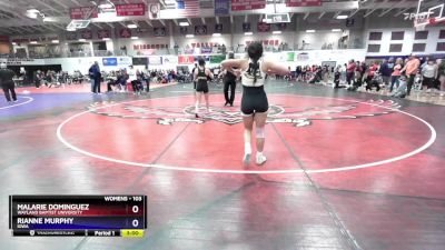 103 lbs Quarterfinal - Malarie Dominguez, Wayland Baptist University vs Rianne Murphy, Iowa