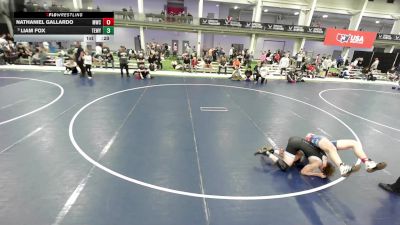 Junior Boys - 157 lbs Cons. Round 5 - Liam Fox, Team Wyoming vs Nathaniel Gallardo, Mustang Wrestling Club