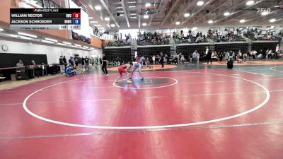 113 lbs Cons. Round 2 - William Rector, Bobcat Wrestling Club vs Jackson Schroeder, Big Red Wrestling Club