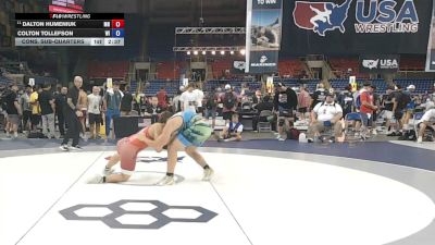 165 lbs Cons. Sub-quarters - Dalton Humeniuk, Minnesota vs Colton Tollefson, Wisconsin