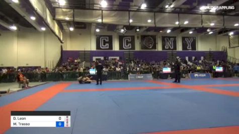Dante Leon vs Michael Trasso 2018 Pan Jiu-Jitsu IBJJF No Gi Championship