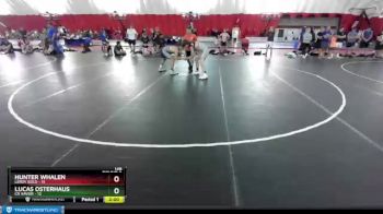 138 lbs Round 3 (4 Team) - Hunter Whalen, LeRoy Gold vs Lucas Osterhaus, CR Xavier