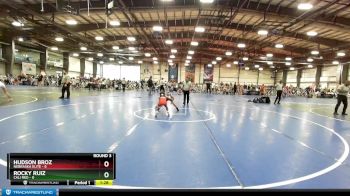 56 lbs Rd# 6- 9:00am Saturday Final Pool - Hudson Broz, Nebraska Elite vs Rocky Ruiz, Cali Red