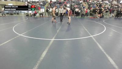 215 lbs Champ. Rd Of 64 - Masen Radik, Davis vs Tristan Dellos, Pineview