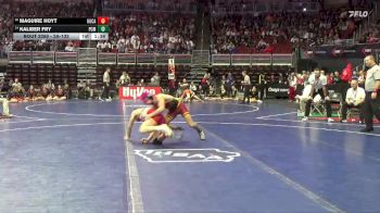 2A-132 lbs Cons. Round 2 - Kaliber Fry, PCM, Monroe vs Maguire Hoyt, Kuemper Catholic
