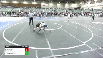 70 lbs Final - Modasir Kamal, Alpha Dawg vs Talon Jackson, Gold Rush Wrestling
