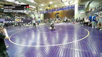 157 lbs Cons. Round 2 - Isaac Tritz, Stevensville vs Daniel O`Roake, Polson