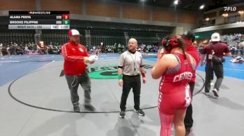 190 lbs Champ. Round 2 - Brooke Filippini, Elko vs Alana Festa, Ceres