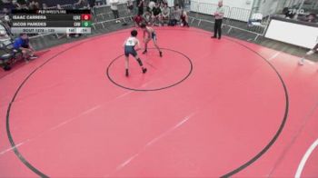 120 lbs Cons. Round 2 - Isaac Carrera, La Quinta High School vs Jacob Paredes, Chino Hills WC