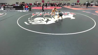 131 A 1st Place Match - Mia Friesen, Brock University vs Virginia Foard, King University