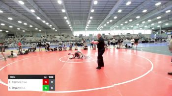 75 lbs Final - Evan Restivo, POWA vs Kooper Deputy, PA Alliance Black