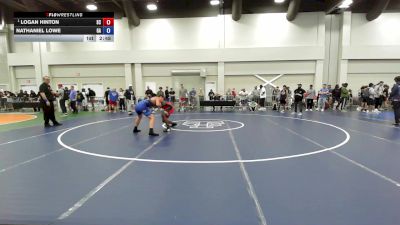 190 lbs Quarters - Logan Hinton, SC vs Nathaniel Lowe, GA