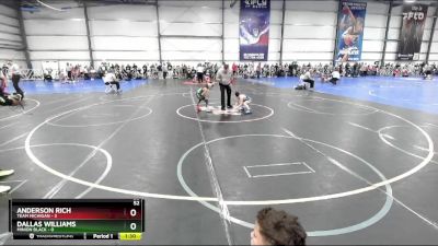 52 lbs Rd# 7- 10:45am Saturday Final Pool - Anderson Rich, Team Michigan vs Dallas Williams, Minion Black