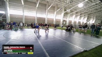 120 lbs Champ. Round 2 - Sam Ridge, Pleasant Grove vs Daniel Cervantes Tinoco, Cedar Valley