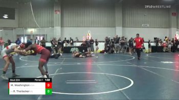 140 lbs Cons. Round 3 - Ronnie Theilacker, Palm Bay vs Marley Washington, Roundtree Wrestling Academy