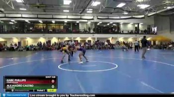 157 lbs Cons. Round 4 - Gabe Phillips, Manchester vs Alejandro Castro, Defiance