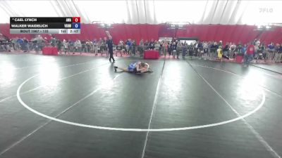132 lbs Cons. Semi - Cael Lynch, Askren Wrestling Academy vs Walker Waidelich, Victory School Of Wrestling