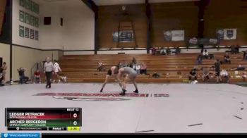 165 lbs Semifinal - Archer Bergeron, Umpqua Community College vs Ledger Petracek, North Idaho College