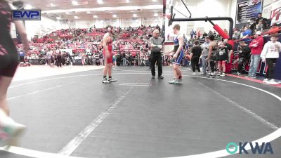 140 lbs Rr Rnd 1 - Ayden Snyder, Hennessey Takedown Club vs Teddy Galligher, Barnsdall Youth Wrestling