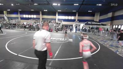 73 lbs Consi Of 8 #2 - Jace Iszkiewicz, Gold Rush Wr Ac vs Aj Gonzalez, Savage House WC