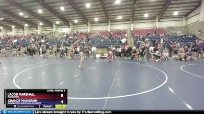 53 lbs Cons. Round 1 - Mason Haslem, Uintah Wrestling vs Gideon Andersen, Team Prestige Wrestling