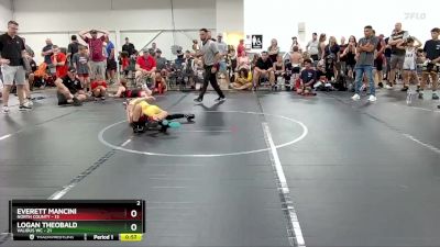 72 lbs Round 5 (6 Team) - Logan Theobald, Validus WC vs Everett Mancini, North County