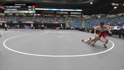 141 lbs Cons. Round 1 - 15 Gage Hudson, Cumberlands vs Luke Jensen, Corban