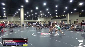 155 lbs Round 2 (6 Team) - Elizabella Laurin, TN AAU-Williamson County WC vs Sariana Jones, BHWC/ Florida Supreme