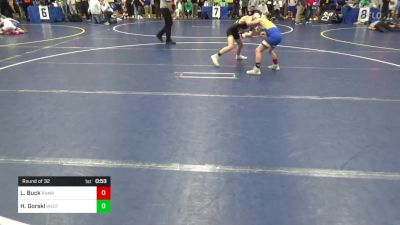 74 lbs Round Of 32 - Logan Buck, Rambler WC vs Hank Gorski, Westshore