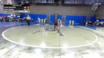 170lbs Champ. Round 1 - Katia Doiron, North Creek (Girls) vs Alicia Martinez, Sunnyside (Girls)