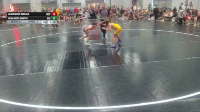 77 lbs Round 3 (4 Team) - Walker Smith, GA United vs Jackson Wells, Witchduck Training Facility