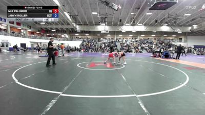 117 lbs Champ. Round 2 - Mia Palumbo, Unattached vs Jadyn Roller, Oklahoma State
