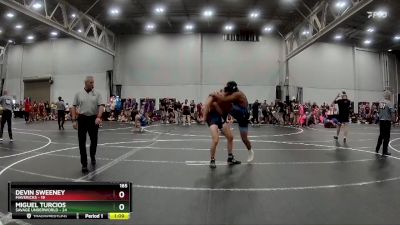 165 lbs Round 4 (8 Team) - Miguel Turcios, Savage Underworld vs Devin Sweeney, Mavericks