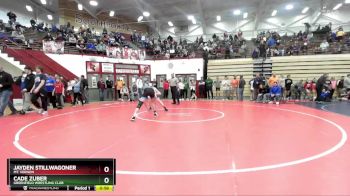 132 lbs Cons. Round 5 - Jayden Stillwagoner, Mt. Vernon vs Cade Zuber, Greenfield Wrestling Club