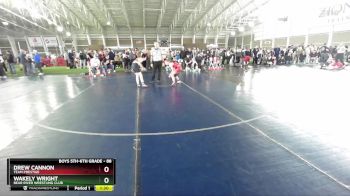 88 lbs Cons. Round 2 - Wakely Wright, Bear River Wrestling Club vs Drew Cannon, Team Prestige
