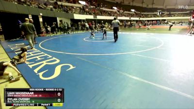 Rookie K-2 52 Cons. Round 1 - Liam Wassenaar, Great Bridge Wrestling Club vs Dylan Overby, Bull Island Grappling
