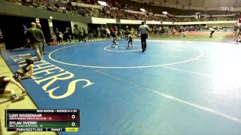 Rookie K-2 52 Cons. Round 1 - Liam Wassenaar, Great Bridge Wrestling Club vs Dylan Overby, Bull Island Grappling