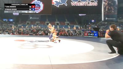 110 lbs Champ. Rd Of 64 - Eva Reinitz, Washington vs Lynnae Dixon, Missouri