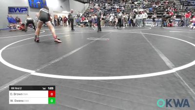 88 lbs Rr Rnd 2 - Daeton Brown, Shelton Wrestling Academy vs Westyn Owens, Shelton Wrestling Academy