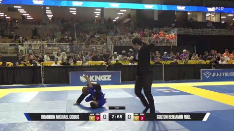 Colton Benjamin Null vs Brandon Michael Cobos 2025 Pan Kids Jiu-Jitsu IBJJF Championship