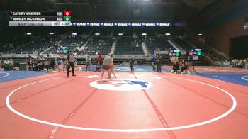 235 lbs Semifinal - Marley Dickinson, Natrona County vs Cathryn Reimer, Torrington