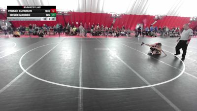 16U Boys - 94 lbs Champ. Round 4 - Bryce Madden, Sarbacker Wrestling Academy vs Parker Schenian, Wisconsin