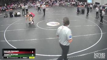 5A 132 lbs Semifinal - Danny Gilstorf, Nation Ford vs Kayleb Pinckney, Summerville H.s.