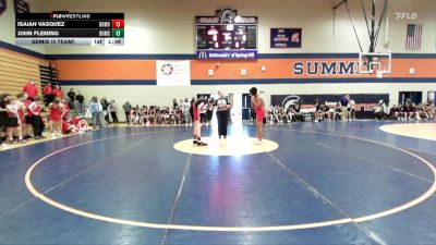 155 lbs Semis (4 Team) - John Fleming, Dupont Hadley Middle School vs Isaiah Vasquez, Burns Middle School