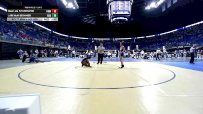 142 lbs Quarterfinal - Raylyn Schwoyer, Owen J. Roberts vs JaMyah Skinner, Valley