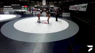 Cons. Round 2 - Felipe Rizo, East Bakersfield High School Wrestling vs Kevin Franco, Matilda Torres High School Wrestling