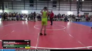 113 lbs Round 2 (6 Team) - Darryl Scott, HEAVY HITTING HAMMERS vs Bryan Johnson, SCANLAN WRESTLING ACADEMY