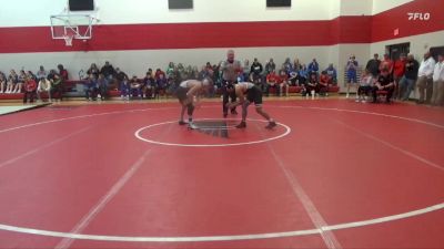 126 lbs Quarterfinal - Hendrix Schwab, Don Bosco vs Estuardo Lopez, Clarion-Goldfield-Dows